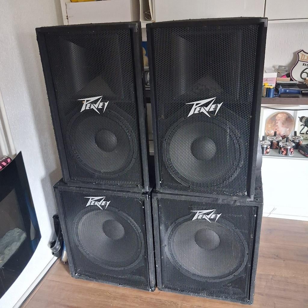 speakers, Audio, Tv en Foto, Luidsprekers, Gebruikt, Overige typen, 120 watt of meer, Ophalen