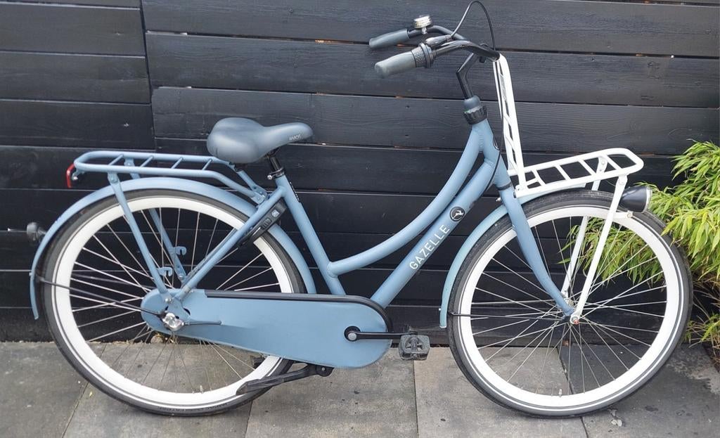 Gazelle PuurNL Cargo 28" N3 AXA, Terugtraprem, Versnellingen, Zo goed als nieuw, Gazelle Puur NL
