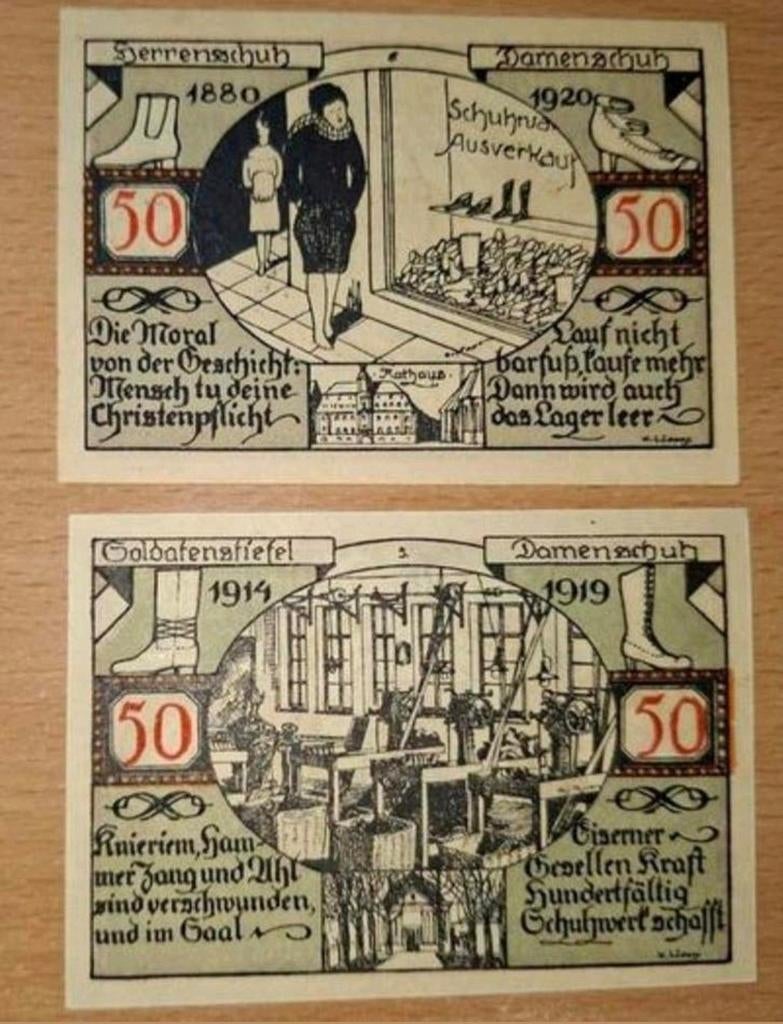 Duits Notgeld Weissenfels Noodgeld, Postzegels en Munten, Bankbiljetten | Europa | Niet-Eurobiljetten, Ophalen of Verzenden, Duitsland