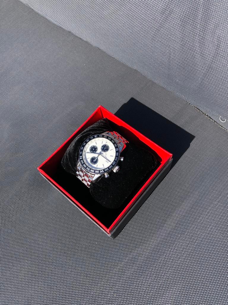Lucien Rochat Horloge - Elegant Heren Polshorloge, Antiek en Kunst, Ophalen of Verzenden