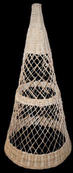 Leuke Rotan kerstboom met verlichting, 140cm hoog, Huis en Inrichting, Woonaccessoires | Kransen, Ophalen