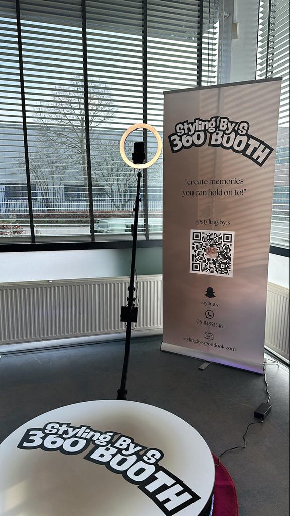 360 Video Booth verhuur - Inclusief bediening etcetera, Ophalen of Verzenden