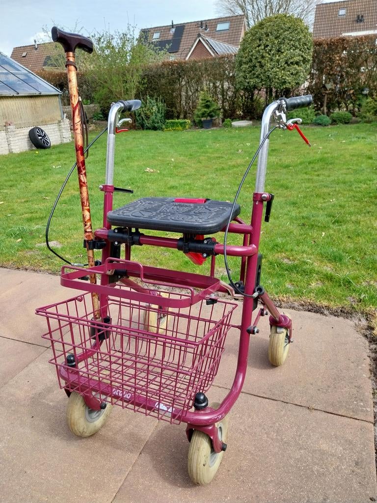Rollator van premis, Ophalen, Gebruikt
