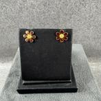 Gouden Oorbellen | 18k | 1,67g | stekers bloem | 404677