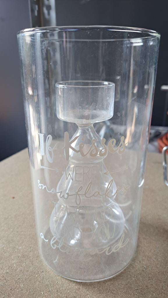 Riviera Maison kandelaar met kerstboom design, Ophalen, Overige materialen, Minder dan 25 cm