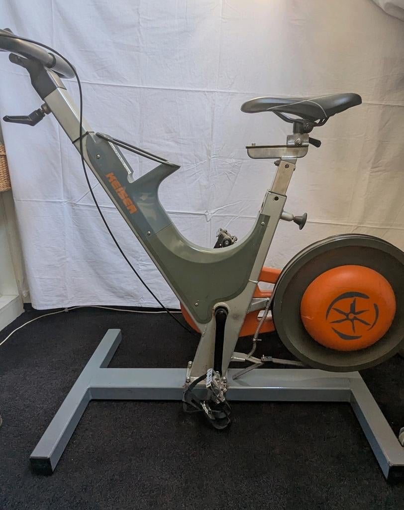Spinningbike Keiser, Ophalen, Gebruikt, Spinningfiets, Metaal
