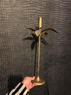 Kandelaar goud palmboom, Ophalen, Overige kleuren, 25 tot 50 cm, Zo goed als nieuw