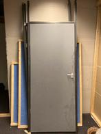 4x Binnendeur met stalen kozijn, gebruikt voor standbouw, Gebruikt, 80 tot 100 cm, Binnendeur, Ophalen of Verzenden