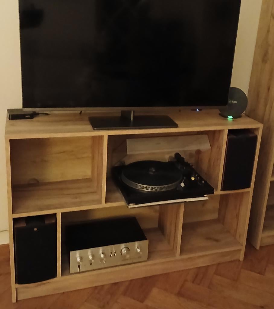 Boekenkast MOSBJERG 6 schappen, Ophalen, Gebruikt, 100 tot 150 cm, Minder dan 100 cm
