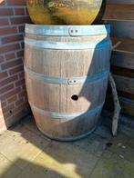 Houten ton in goede staat, Tuin en Terras, Regentonnen, 150 liter of meer, Ophalen, Gebruikt, Hout