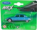 Welly: Citroen DS23 Blauw 1:60, ., Nieuw, Ophalen of Verzenden, .