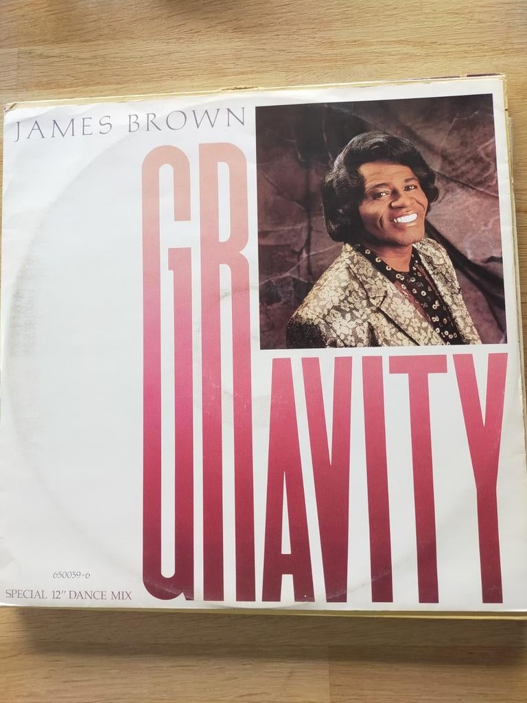 James Brown , gravity, Ophalen of Verzenden, Zo goed als nieuw, 12 inch, Maxi-single