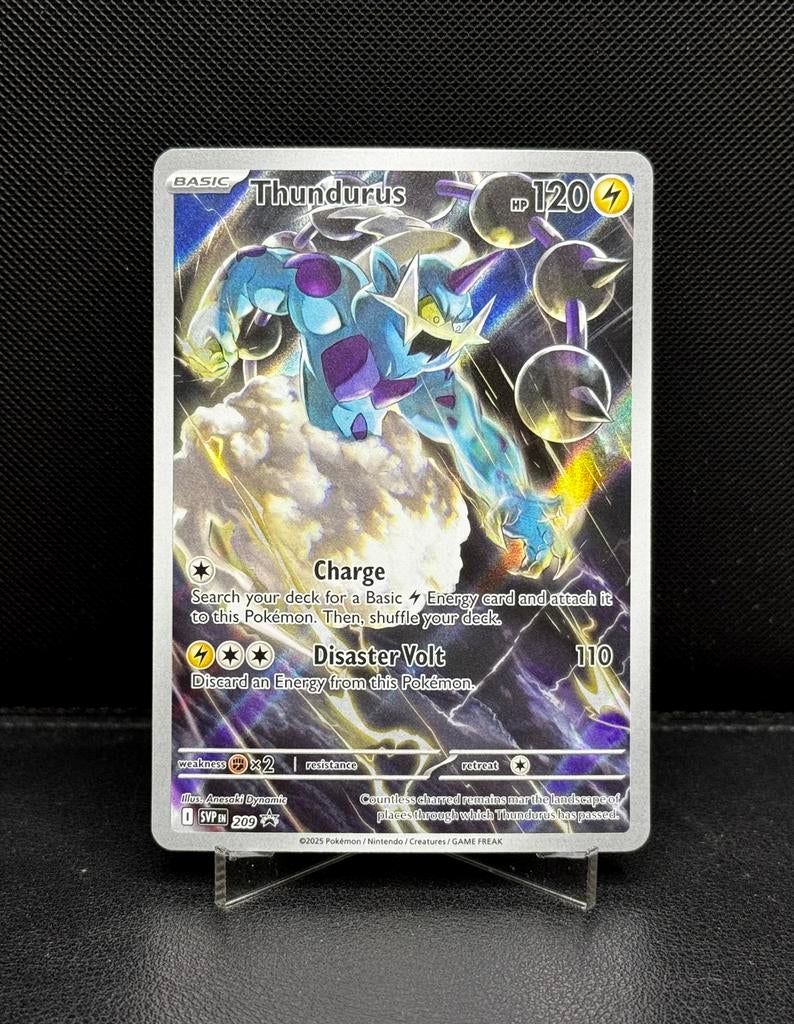 Thundurus SVP209 Promo Kaart NM, Ophalen of Verzenden, Zo goed als nieuw