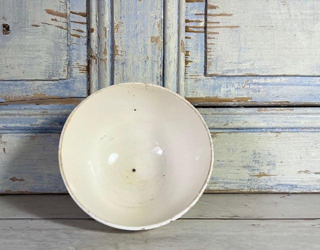 Set antieke Franse terre de fer spoelkommen bowls, Antiek en Kunst, Antiek | Servies los, Ophalen of Verzenden