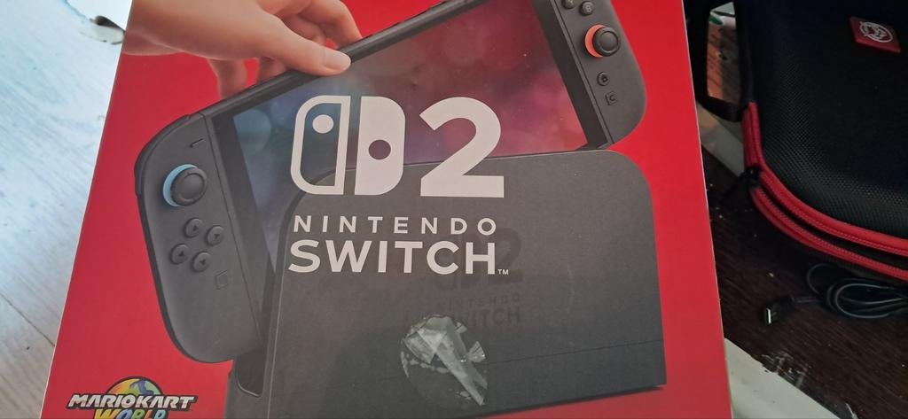 Nintendo switch 2, Ophalen of Verzenden, Zo goed als nieuw, Met 2 controllers, Switch Original