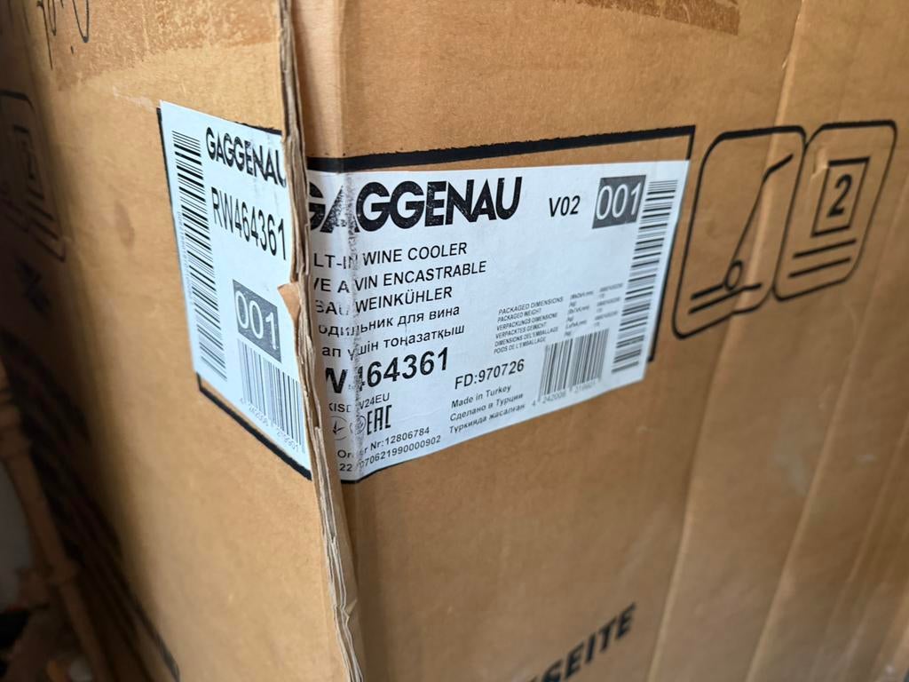 Gaggenau RW464361 wijnklimaatkast – NIEUW – €6000+ model, Ophalen, Nieuw, 25 tot 50 cm, Minder dan 100 cm