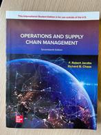 Operations and Supply Chain Management - 17e editie, Boeken, Ophalen of Verzenden, Gamma, Zo goed als nieuw, HBO
