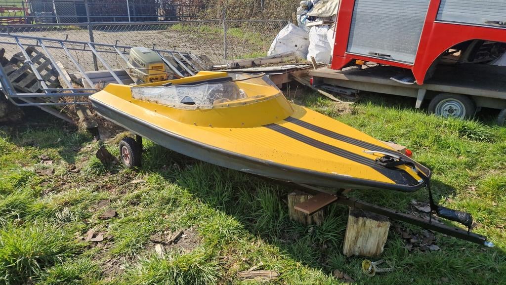 Almarine Seafire + Suzuki 6Pk, Ophalen, Gebruikt, Motorboot