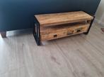 Mango hout tv meubel, Huis en Inrichting, Kasten | Televisiemeubels, Ophalen, 100 tot 150 cm, Zo goed als nieuw, Minder dan 100 cm
