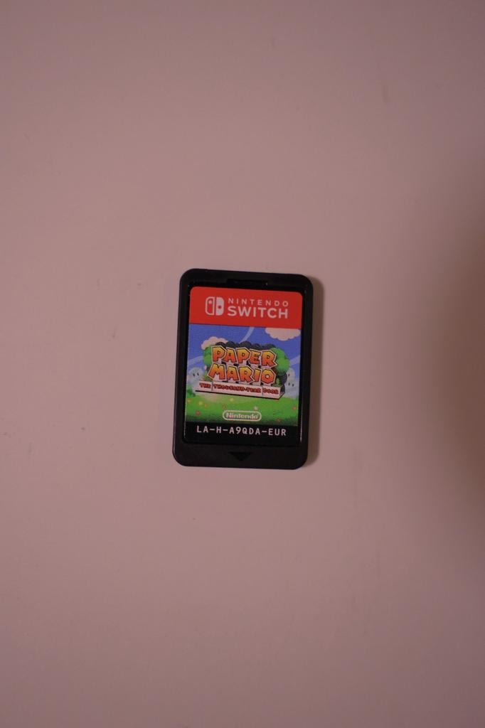 Paper Mario: The Thousand Year Door - Alleen Card- TTYD, 1 speler, Ophalen of Verzenden, Zo goed als nieuw, Role Playing Game (Rpg)