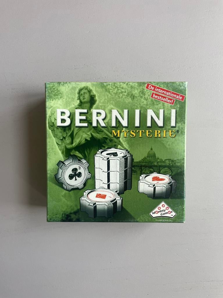 Bernini Mysterie, Hobby en Vrije tijd, Gezelschapsspellen | Bordspellen, Zo goed als nieuw, Ophalen of Verzenden