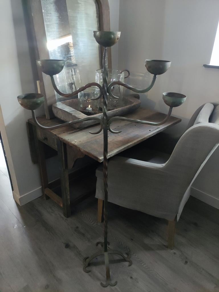 Hoffz kaarsen vloerstandaard, Ophalen, Hout, Minder dan 25 cm