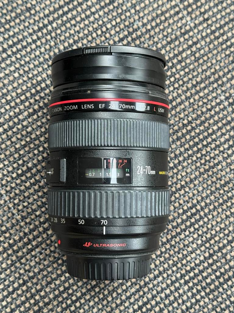Canon EF 24-70mm f/2.8 L USM objectief, Ophalen of Verzenden, Gebruikt, Standaardlens, Zoom