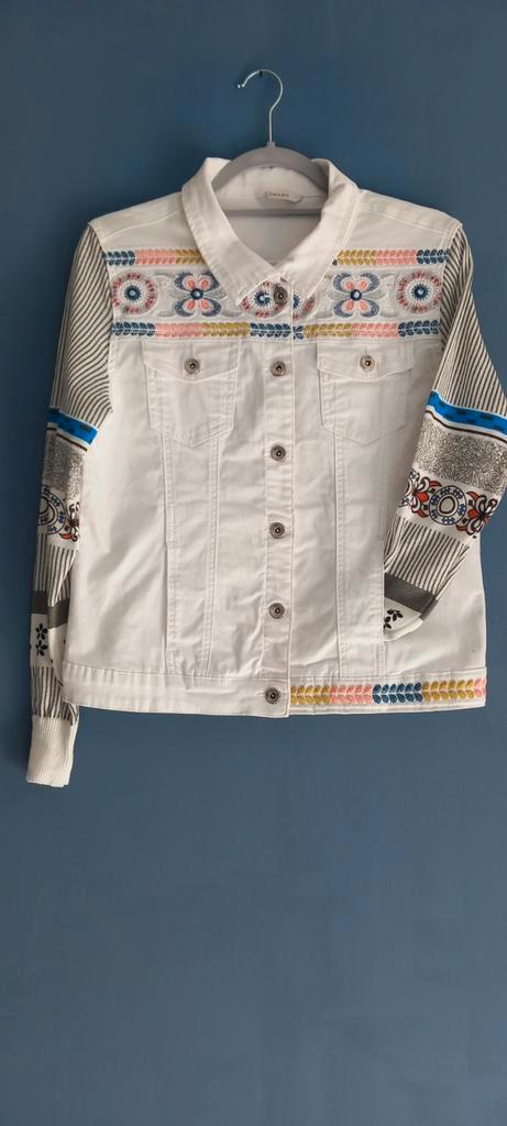 Onado dames spijkerjasje met gebreide mouwen XL, Kleding | Dames, Spijkerbroeken en Jeans, Zo goed als nieuw, W33 - W36 (confectie 42/44)