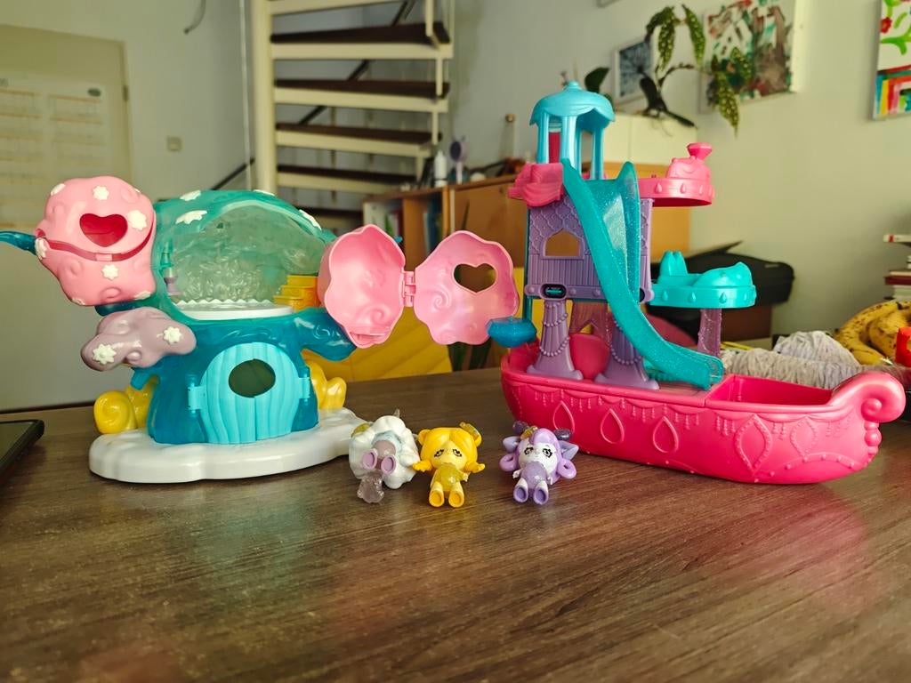 Glimmies speelset en Shimmer and Shine boot, Ophalen of Verzenden, Gebruikt, Meisje