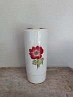 Vintage Z&Co Tirschenreuth Bavaria vaas met bloemdecor, Antiek en Kunst, Antiek | Vazen, Ophalen of Verzenden