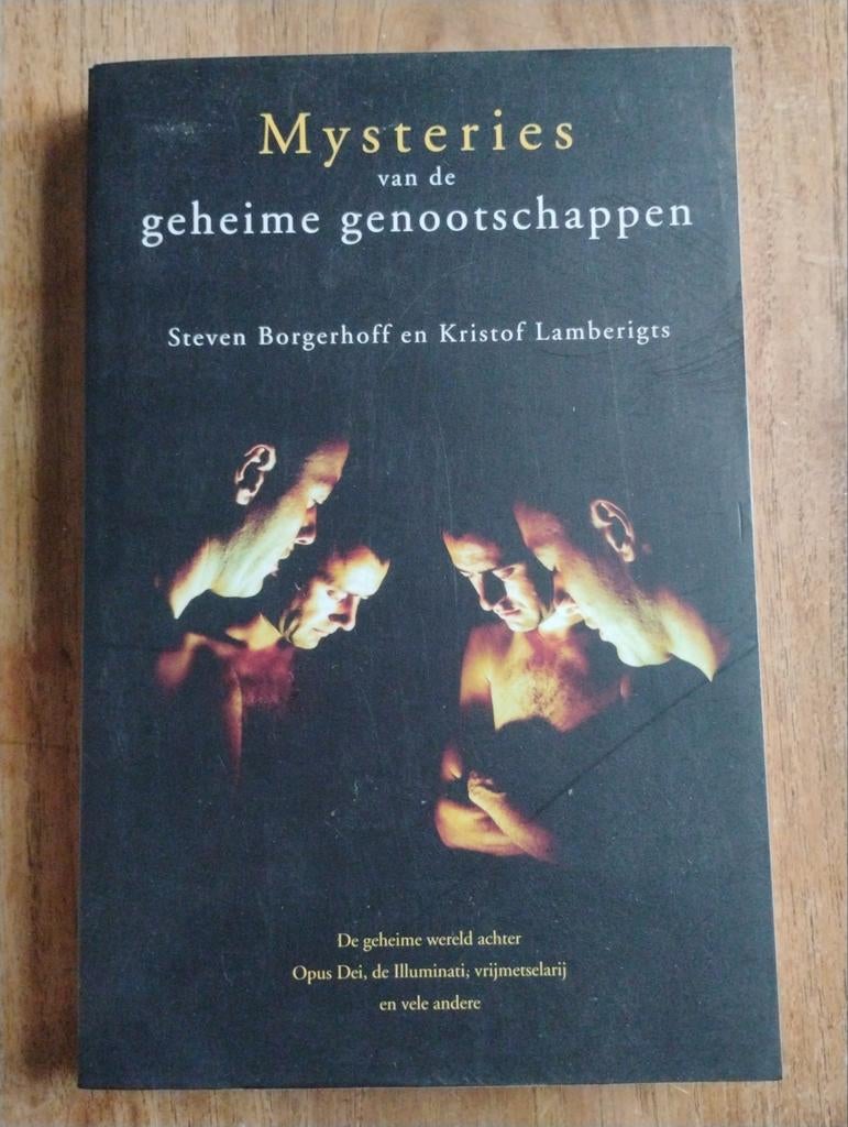 Mysteries van de geheime genootschappen, Ophalen of Verzenden, Zo goed als nieuw, Steven Borgerhoff en Kristof Lamberigts