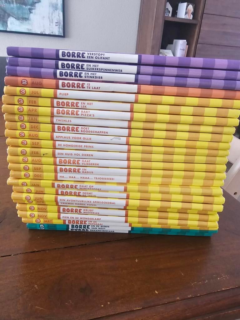 Borre Boekjes: Groep 1/2, 2, 3 en 5, Boeken, 5 of 6 jaar, Fictie algemeen, Jongen of Meisje, Voorleesboek