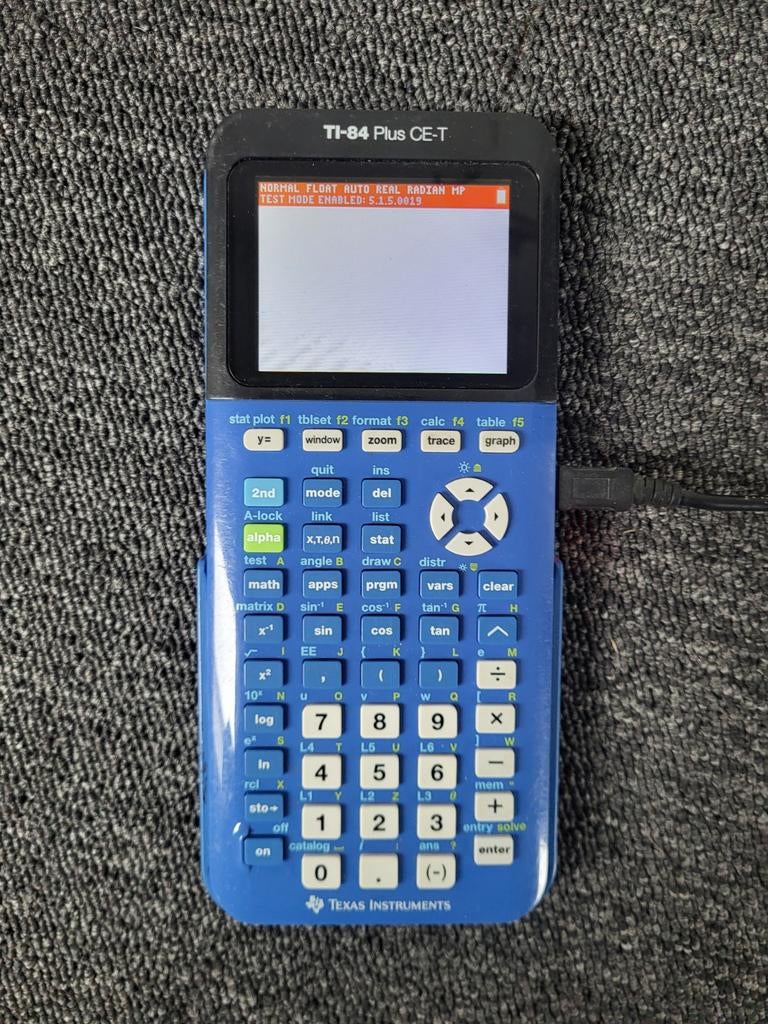 TI-84 PLUS CE-T grafische rekenmachine (zonder oplaadkabel), Ophalen