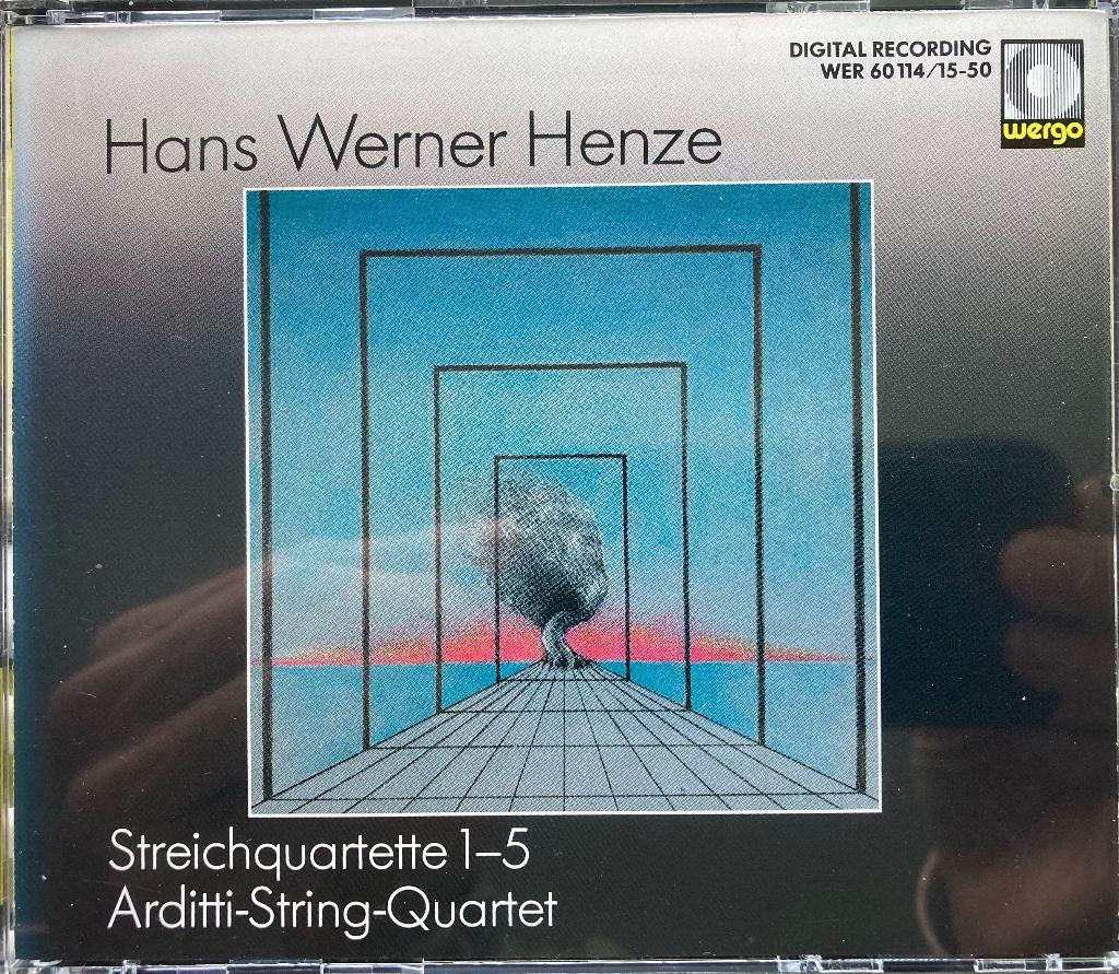 Henze | Streichquartette | Arditti Quartet (2 cd), Ophalen of Verzenden, Modernisme tot heden, Gebruikt, Kamermuziek