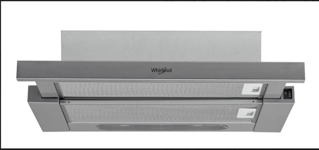 WHIRLPOOL AKR632GY, Nieuw, Ophalen of Verzenden, Inbouw, Vlakschermkap
