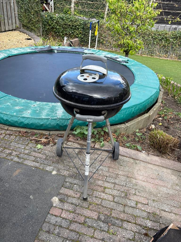 Weber houtskoolbarbecue, Tuin en Terras, Ophalen, Gebruikt
