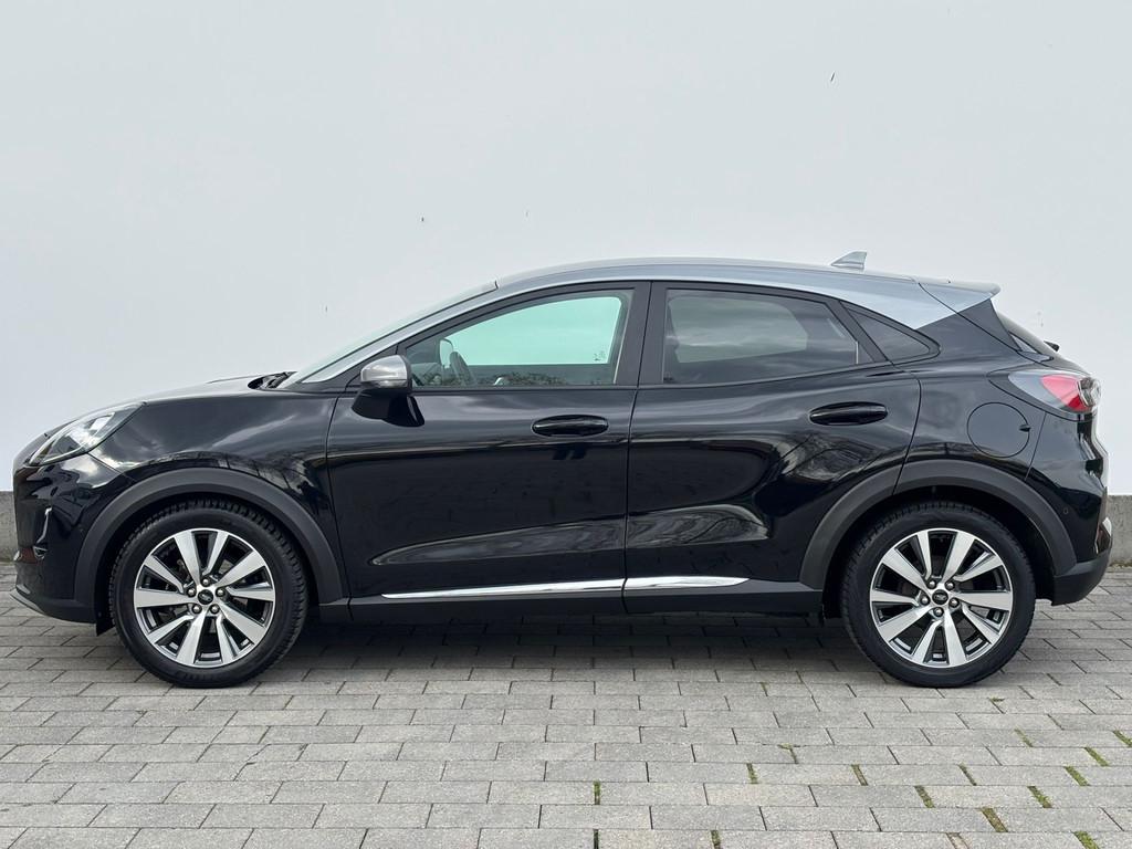 Ford Puma EcoBoost Hybrid 125pk Titanium X | Dealer onderhou, Origineel Nederlands, Bedrijf, Hybride Elektrisch/Benzine, 3 cilinders