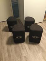 4x Dynacord D8 luidsprekers met hoezen - Nette staat, Gebruikt, Overige typen, 120 watt of meer, Ophalen