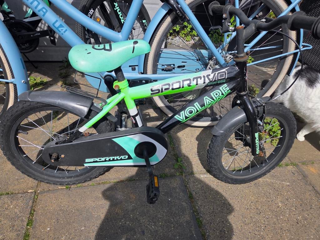Jongensfiets Volare Sportivo 16 inch, Fietsen en Brommers, Fietsen | Jongens, Ophalen