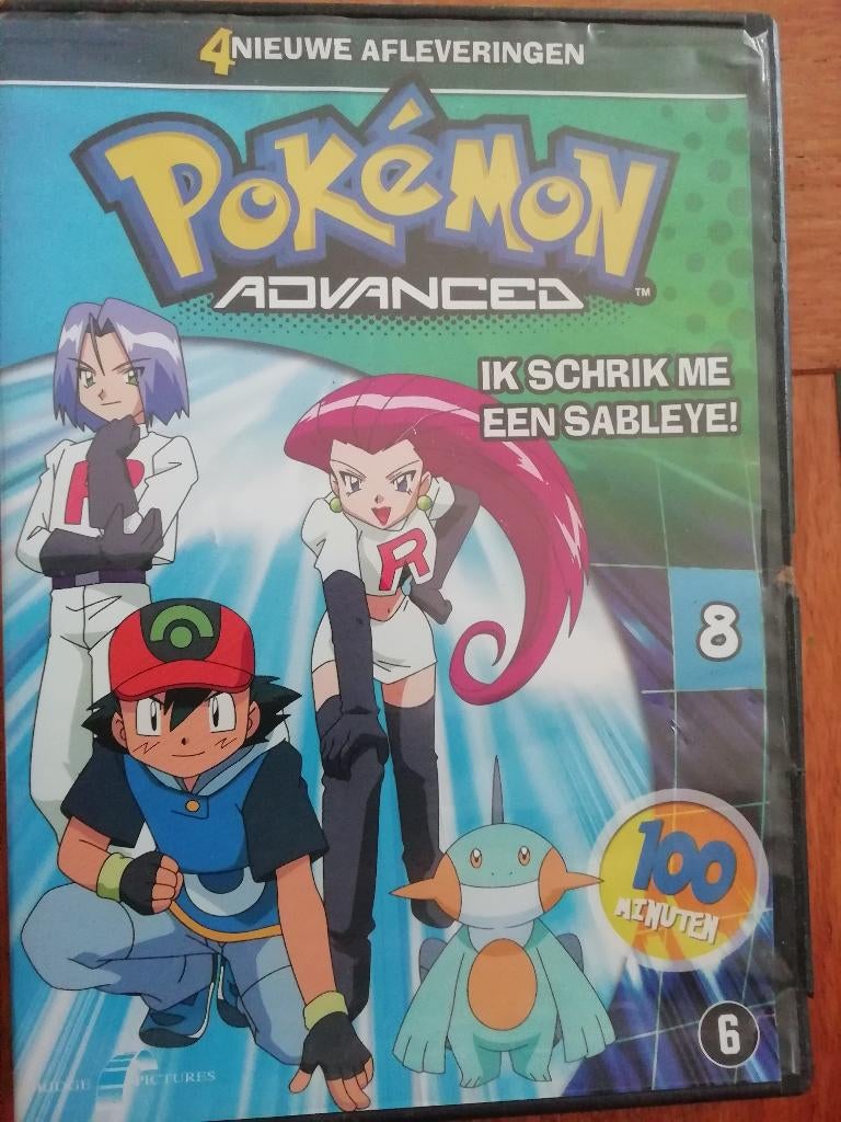 pokemon - ik schrik me een sableye  ( advenced 8 ), Alle leeftijden, Ophalen of Verzenden, Zo goed als nieuw, Overige soorten