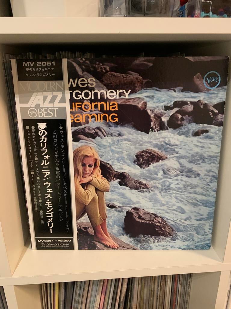 Wes Montgomery - California Dreaming LP Japan 1973, 1960 tot 1980, Gebruikt, Ophalen of Verzenden, 12 inch