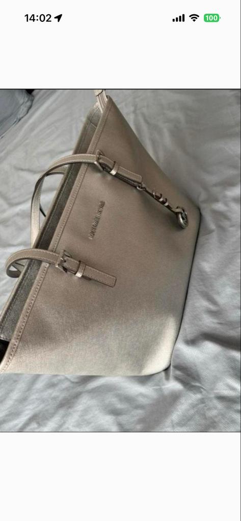 Michael Kors tas zilverkleurig, Ophalen, Gebruikt, Overige kleuren, Handtas