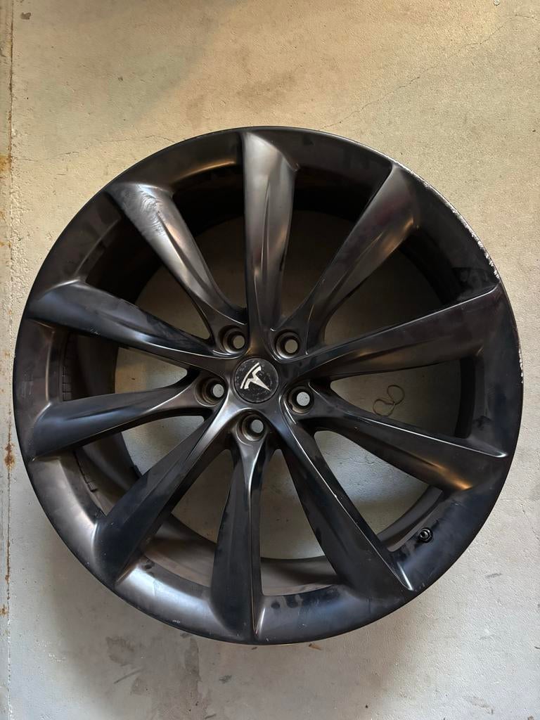 Tesla Model X velg 22 inch, Auto-onderdelen, Ophalen, Gebruikt, Velg(en), Overige maten
