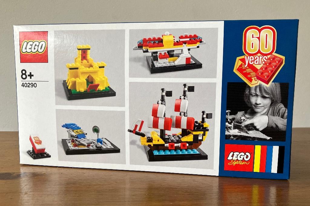 LEGO 40290 (jubileumset 60 jaar LEGO), Ophalen, Overige thema's, Lego, Nieuw