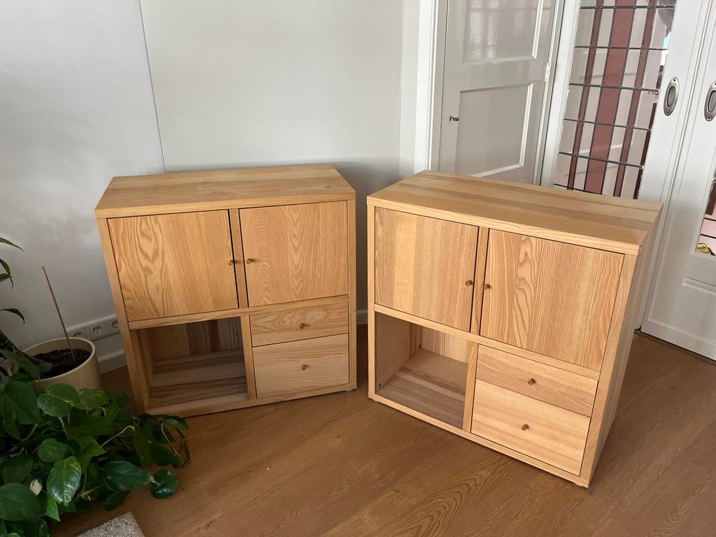 Vakkenkast, hout fineer, Ophalen, Gebruikt