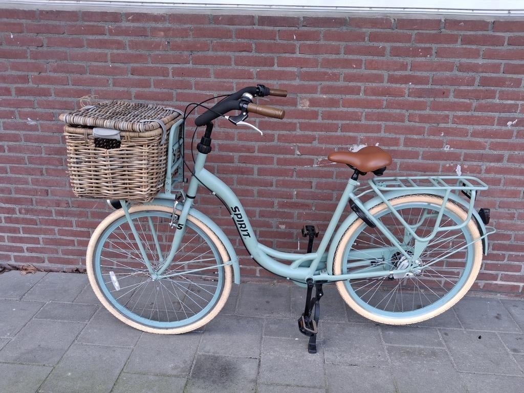 Spirit carry N3 moederfiets groen framemaat 53cm, 50 tot 53 cm, Ophalen, Zo goed als nieuw, Overige merken