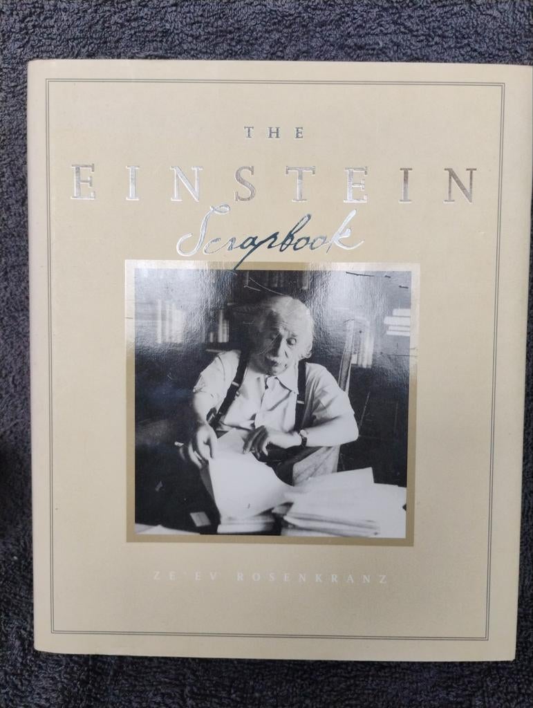 The Einstein Scrapbook - Biografie, Boeken, Wetenschap, Ze'ev Rosenkranz, Ophalen of Verzenden, Zo goed als nieuw