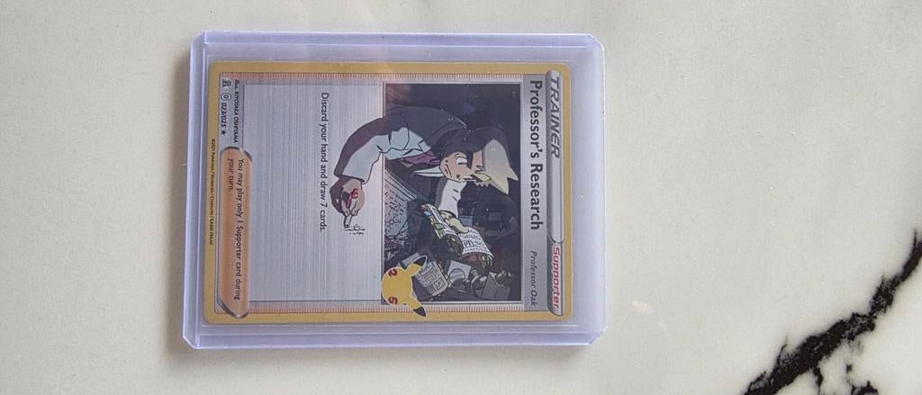 Professor's Research Pokémon kaart 023/025, Ophalen of Verzenden