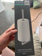 Nieuwe Zack Civio WC rolhouder - RVS, wandmontage, Ophalen, Nieuw, Grijs, Overige typen