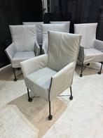6 Montis Chaplin stoelen - Nieuw Leer, Ophalen, Gebruikt, ., Leer